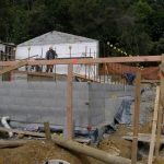 Excavation foundations concrete.