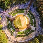 An estimated 30000 plus people gathered to honour the life and memory of Luang Por Chah.