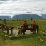 SI tudong: And lunch is served and the view has been carefully arranged.
