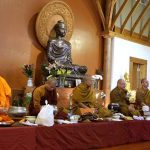 Ajahn Tiradhammo gives the Vesak dhamma talk.